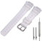 WRISTARMOR Herren-Armband aus Kunstharz, Ersatz für Caiso GA2100 GA2110, Gummi-Armband, wasserdicht, Sport-Uhrenarmband (transparent)