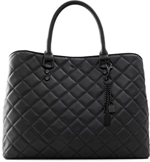 ALDO Damen Häcksler Laptoptasche, Schwarz/Schwarz