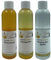 3 x 250ml Saunaaufguss mit fruchtiger Note: Blutorange, Obstgarten und Rhabarber-Apfel