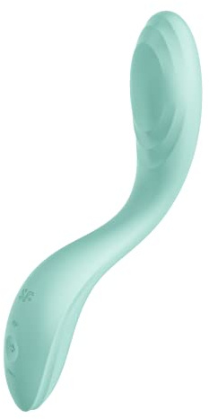 Satisfyer Rrrolling Pleasure G-Spot Vibrator | Colour: Mint | 2-in-1 Vibration & Clitoral Stimulation | Waterproof (IPX7) | Adult Sex Toy for Women | Clitoris Massager
