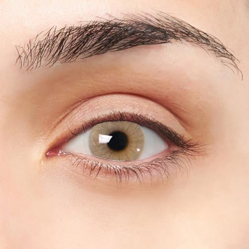 Jade VIP Lenti a contatto colorate verdi chiaro design super realistico 2 pezzi Annuali + kit con astuccio, pinzette e ventosa in silicone