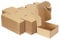 HORLIMER 50 Stück Versandkartons Kleine Kartons Boxen, Faltkarton Verpackungskartons für Warensendung, Postkarton, Geschenkkarton, 102x102x51mm, Braun