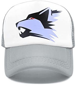 Baseballmütze Wolf Trucker Cap Graue Wölfe Hut Männer Cool Werwolf Lone Wolf Baseball Cap Hip Hop Mesh Trucker Hat Geschenke