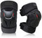 Fauitay Protección de Rodilla, 1 par de Rodilleras, Diseño de Articulación Ergonómico Ajustable, Protectores de Rodilla para Motocicleta, Bicicleta, Monopatín