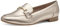 MARCO TOZZI Damen Loafer mit Absatz Elegant Vegan, Beige (Platinum), 42 EU