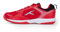 HUNDRED Court Star Non-Marking Professional Badminton Shoes for Mens (Red White, EU 43 UK 9 US 10) X-Cushion Protection Suitable for Indoor Tennis Squash Table Tennis Basketball & Padel