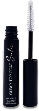 AYLASHES - DIY Top Coat Sealer für künstliche Wimpern transparent | Wimpernversiegelung für bis zu 10 Tage längeren Halt | dermatologisch getestet | Wimpern Extensions | Wimpernverlängerung Zubehör