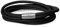 CHAMOON® Lederarmband Damen Schwarz - Armband Damen Leder Schwarz, Wickelarmband Damen Personalisiertes Armband Leder Damen, Charm Armband XXL 46,50 cm