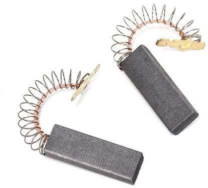 2 cepillos de carbón para lavadora 154740 00154740 (12,5 x 5 x 36 mm) compatibles con Bosch Siemens