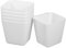 Contenitori Portaoggetti Sospesi in Plastica Abs Set Di 6 Carrelli Portaoggetti Con Ruote Portabicchieri Per Ufficio Domestico
