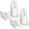 2 Piezas Buje para Bisagras de Puerta Frigorifico Congelador Integrable con Código Original 00169301 169301 para Bosch para Siemens 5384490 para Miele - Garantía de 10 Años - MONTERAL