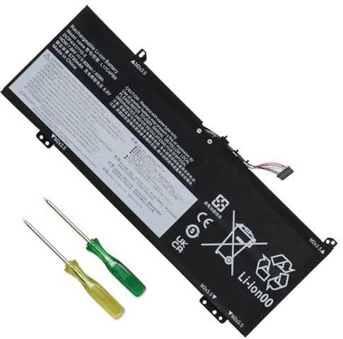 Glaxcidy L17C4PB0 L17M4PB0 Laptop Akku für Lenovo Flex 6-14ARR 6-14IKB, IdeaPad 530S-14IKB 530S-15IKB, Yoga 530-14ARR 530-14IKB, XiaoXin Air 14 2018 14IKBR 14ARR 15 2018 L17C4PB2 L17M4PB2 [45Wh/7.68V]