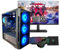 Asset Technologies Cyclone 5.7 Intel Core i5 7500 Gaming PC, NVIDIA 1030 2GB Graphics Card, 16GB RAM, 256GB SSD+1TB HDD, 650W PSU, RGB Gaming Case, WIFI, Windows 11 Pro & 24” Monitor Bundle