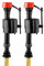 Fluidmaster PRO45BTWIN PRO45B Twin Pack, Black, Pack of 2