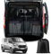 ZWPARTS Mosquitera Magnética Personalizada para Ford Transit Custom H1 Low Roof para Puerta Trasera, Mosquitera para Furgoneta para Puerta Trasera, Mosquitera con Cremallera en Puerta Central