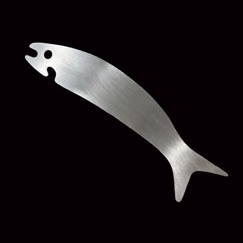 BetLight Stainless Steel Oven Rack Pull Tool, 24.1 cm, Heat-Resistant Fish Design Kitchen Gadget for Air Fryer and Toaster Ovens