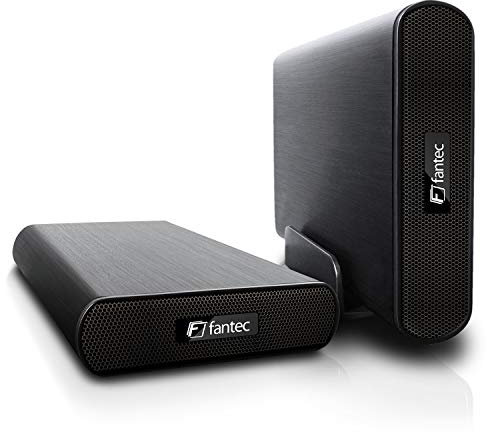 Fantec DB-AluAir U2e HDD enclosure 3.5 Black - Storage Drive Enclosures (3.5, Serial ATA, Micro-USB, HDD enclosure, Black, Aluminium)