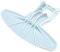 Recamania - Chiusura per Sportello di Lavatrice LG Blanca 3650ER3002A-3650ER3002B