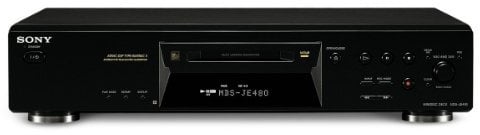 Sony MDS-JE480/B Static Mini Disc Player
