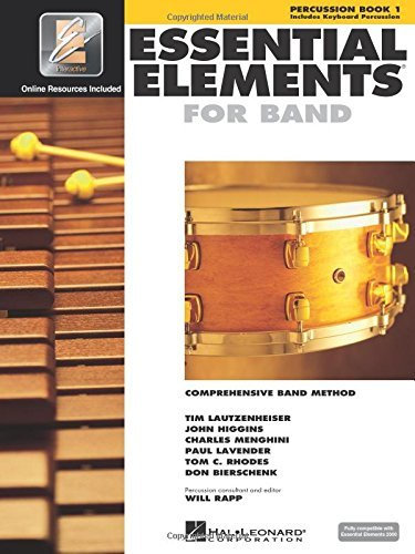 Essential Elements for Band - Book 1 with EEi: Percussion/Keyboard Percussion (Percussion Book 1) (1999-07-01)
