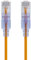 Monoprice - 116322 SlimRun Cat6A Ethernet Patch Cable - Snagless RJ45 UTP Pure Bare Copper Wire 10G 30AWG 3ft Yellow 10-Pack