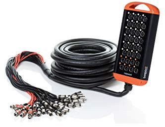 Bespeco XTRA2408L30 Stage Box 24 Xlr F/8 Xlr M, 30 mt, Schermi a Contatto