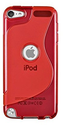 mpaonline Gel-Schutzhülle für iPod Touch 5G / 6G, S-Linie, Rot