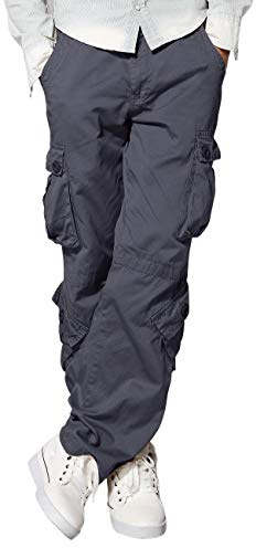 Match Wild Cargohose Stoffhose für Herren, 6053 Grau, 52