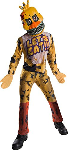 FIVE NIGHTS AT FREDDY'S Nightmare Chica Costume Child Large