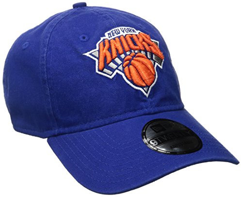 New York Knicks New Era 9Twenty NBA Core Classic Adjustable Hat Hut - Blue