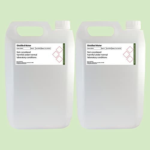 Distilled Water 2 X 5 Litre (10L) Inc Courier Delivery