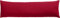 REDBEST Seitenschläferkissenbezug Single- Jersey San Francisco, Bordeaux Größe 40x140 - weiche Qualität, bügelfrei, praktischer Reißverschluss, 100% Baumwolle