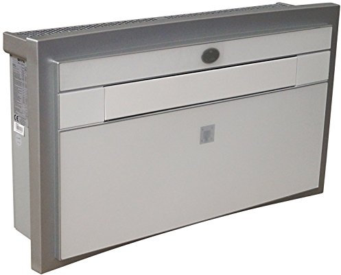 Prem-i-air High Performance Twin Duct 9000 BTU Per Hour Wall Mounted Air Conditioner with Built-in Dehumidification Function and Remote Control