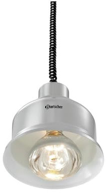 Bartscher Wärmelampe IWL250D Spiralkabel silber - 114278