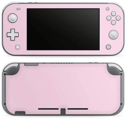 DeinDesign Skin Compatibile con Nintendo Switch Lite Pellicola Adesivi Rosa Chiaro UtArt Colore