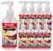 HANDDESINFEKTION Gel 9x 500 ml Spenderflasche Desinfektionsmittel für Hand Haut Hände Desinfektion Desinfektionsgel Geldesinfektion gelförmig