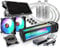 Raijintek Scylla Elite CA240 Wasserkühlungs-Set, Water Cooling Kit, All-in-one Liquid CPU Cooler Kit, Lüftern und Pumpe mit AGB, Fernsteuerung