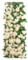 Garden Mile Cherry Blossom Screening Panel Fence Privacy Screen for Garden Artificial Trellis Living Wall Panel Realistic Expandable Trellis Privacy Screening Suitable for Indoor or Outdoor 180x90cm