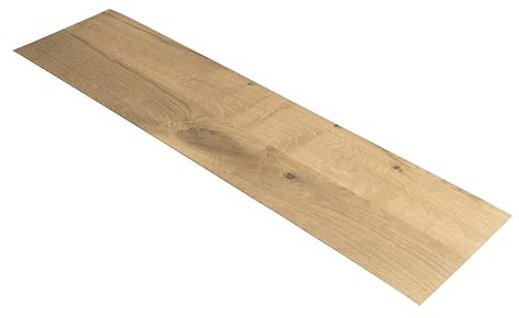 SUN WOOD Echtholz Furnier selbstklebend 80x20 cm, Holzfurnier Möbelfolie im Design Eiche Istrien für Möbel, Türen, Schränke, DIY Upcycling, Made in Austria