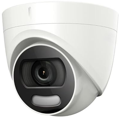 5MP TVI Dome Full Color Night Camera, DS-2CE72HFT-F28 Analog CCTV Security Camera, Turbo HD Dome, 4 in 1 TVI/CVI/AHD/CVBS Camera, IR IP67 Rated