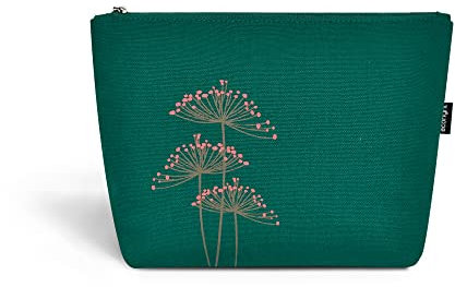 Ecoright Kosmetiktasche, Reise Makeup Tasche, Kulturbeutel Damen Und Mädchen, Canvas Zipper, Kleine Reisetasche Damen