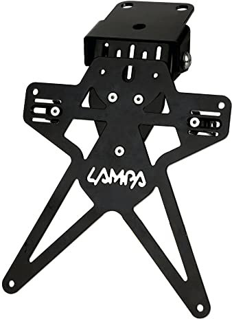 Lampa 91645 Aero-X Evo 5, Kennzeichenhalter für italienische Kennzeichen mit Höhe und Neigung verstellbar