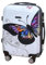 CELIMS - Valise Cabine | Valise en Polycarbonates | 55 x 36 x 23 cm | 4 roulettes Doubles | Cadenas TSA | Blanc