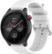 FTRONGRT 22mm Bracelet pour montre Fossil Hybrid Smartwatch HR, Silicone Bracelet, Sangle de Remplacement pour Fossil Hybrid Smartwatch HR - Blanc