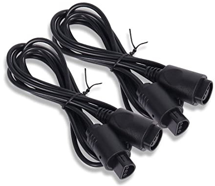 YAODHAOD N64 Gamecube Verlängerungskabel 1.8M 2PACK, für Nintendo Wii Gamecube GCN