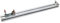 predolo Clip de fijación de guía, práctico, resistente, riel de guía de ranura universal, accesorio duradero estable, abrazadera de tablero de, 0,6 m
