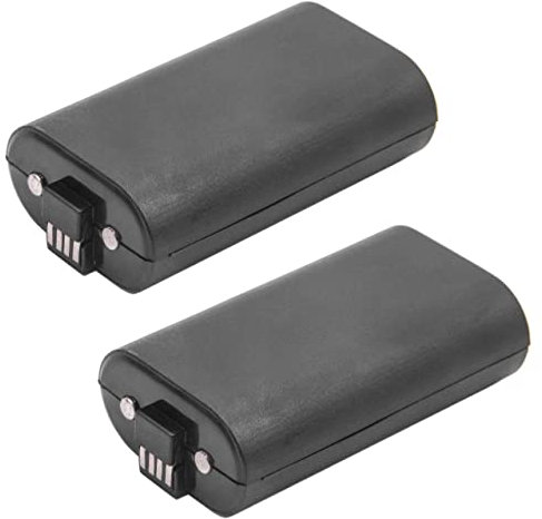vhbw 2x batteria compatibile con Microsoft Xbox One S Controller, Xbox One X Controller (1100mAh, 3V, Li-Ion), nero