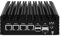 Micro Firewall Appliance, Mini PC, pFsense Plus, Mikrotik, OPNsense, VPN, Router PC, Intel Alder Lake-N 12th Gen N100, HUNSN RJ42, 4 x 2.5GbE I226-V, 2 x HDMI, DP, TF, Type-C, 32G DDR5 RAM, 256G SSD