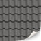 3 Sheets Self-Adhesive Roof Tiles and Shingles for Dollhouses Scale 1:12 (Black Roof Tiles)