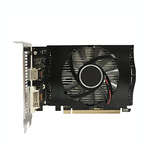 SCOOVY Fit for Yeston GT 1030 Carte Graphique 4GB DDR 4 64 -Bit Pci Express 3.0 DVI-D Gaming Graphics Carte GPU Version De Vitesse Computer Accueil